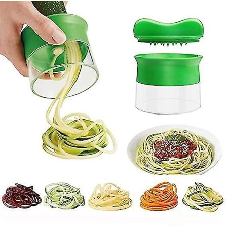 Asparges-skreller og spiraliseringssett for grønnsaks-pannekaker