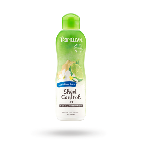 Tropiclean - TropiClean Conditioner Shed Control Lime Cocoa Butter 355ml - Pälsvård- För stora hundar