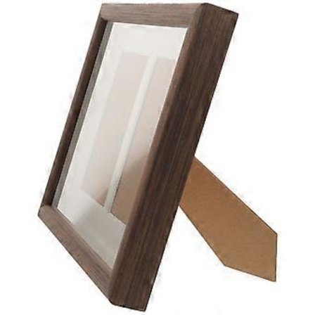 Pöytävalokuvakehys Puinen suorakulmainen valokuvien näyttö Seinälle asennettava kodin sisustus 30X23.5X3CM 1 pakkaus