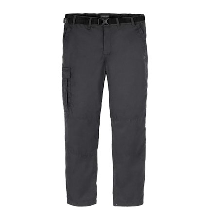 Craghoppers Mens Expert Kiwi Tailored Trousers 30R Carbon Grey