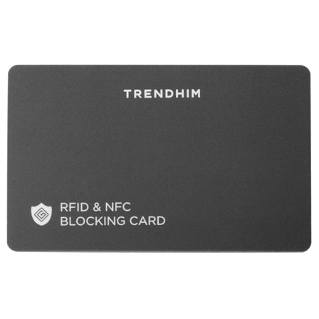 Carte anti-RFID et anti-NFC pour hommes - Portefeuilles anti-RFID - pour Hommes - Trendhim