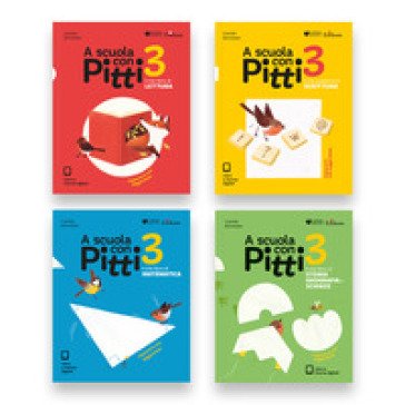 A scuola con Pitti. Per la Scuola elementare. Con espansione online. Vol. 3: Italiano, matematica, storia, geografia e scienze per la classe terza 