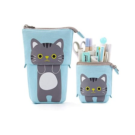 Pennfodral med stor kapacitet, pennfodral, låda, arrangör, stor förvaring