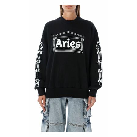 Aries, Sweatshirts Zwart, Dames, Maat:M