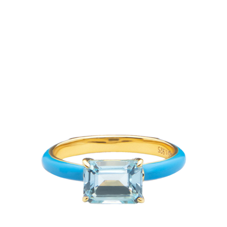 Sophie by Iris Ring Ringar Dam Blå 52