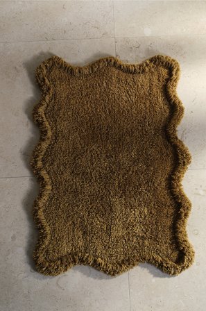 Jotex - Badematte Bomull/Bomull Lys khaki OLE - Kjøp Baderomsmatter hos Jotex