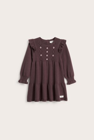 Newbie | Hienoneuloksinen mekko | Violetti