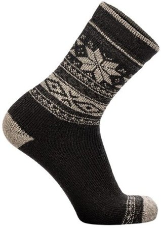 Arrak Outdoor Arrak Wool Active Sock Black - Hverdagssokker