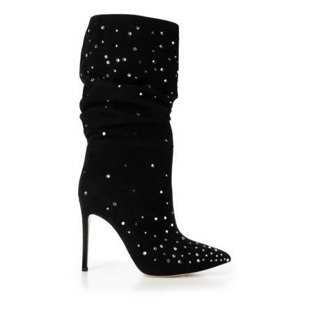 Paris Texas, Heeled Boots Czarny, Kobieta, Rozmiar: 37 1/2 EU