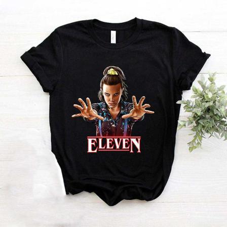 Stranger Things 4 T-shirt Hellfire Club Unisex-tröja Eleven Xs