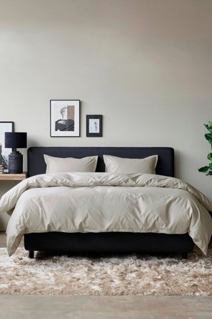 Tempur - Påslakan egyptisk bomull - Beige - Påslakan - 150X210 - Från Homeroom