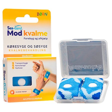 Seaband Akupressurbånd til børn, Tøj & Bolig, Mave & Tarm, Transportsyge