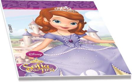 Sofia den Første Minidagbok - 4 stk