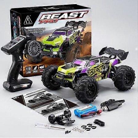 ZLL SG116MAX/SG116PRO 1:16 40/80 km/h 4WD RC Bil Høy Drift Hastighet LED Forlykt Lekebil - WELLNGS