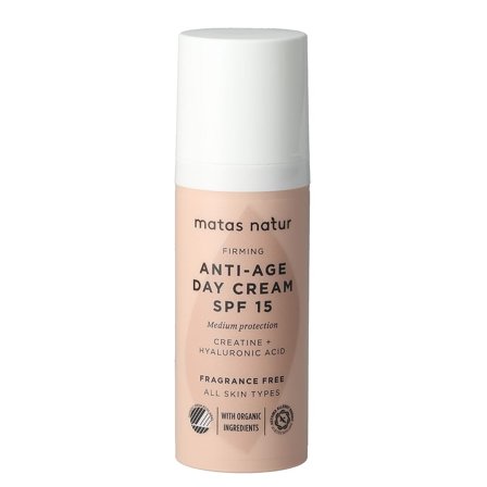 Matas Natur Firming Anti-Age Day Cream SPF 15 50 ml, Skincare, Ansigtspleje, Dagcreme