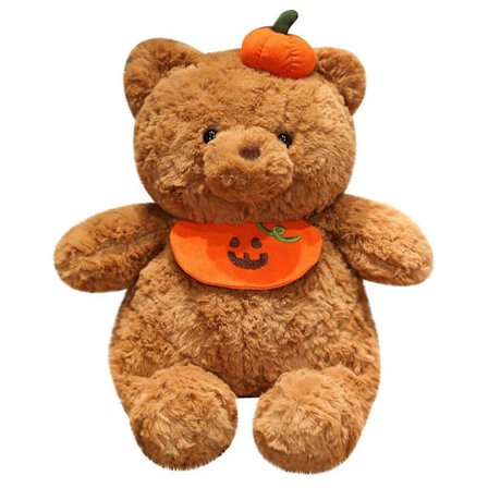 2025 Søt Julebjørn Dukke Halloween Gresskar Bjørn Dukke Putegave