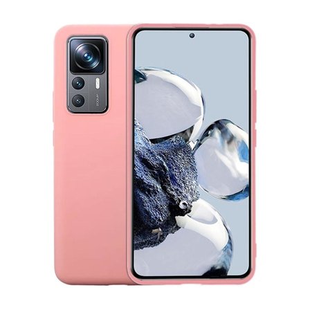 Xiaomi 12T/Xiaomi 12T Pro Silikonskal - Rosa