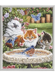 Stickpackung Bild Wasserspiel