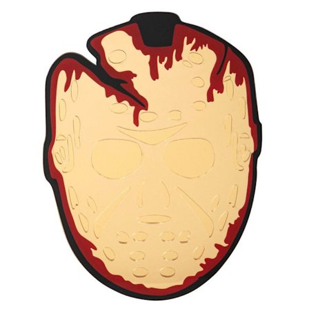 Halloween Spejl Blodtryk Ansigtsmodel Spejl GULD