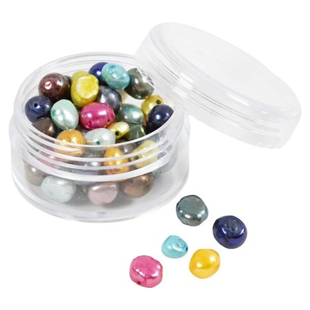 Freshwater pearls Colour mix 60-pack