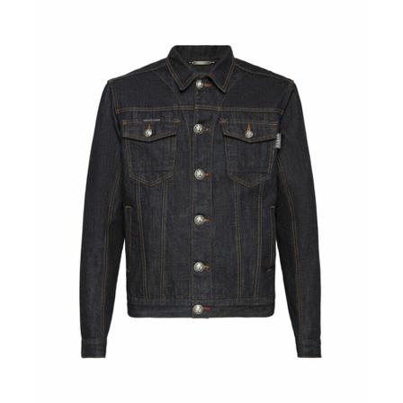 Philipp Plein Denim Jacket , Blauw , Heren , Maat: S