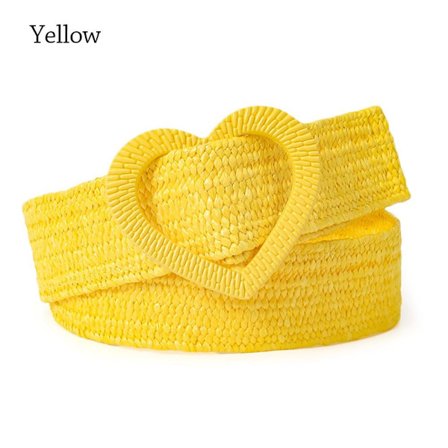 Midjebelte Flettet belter GULT