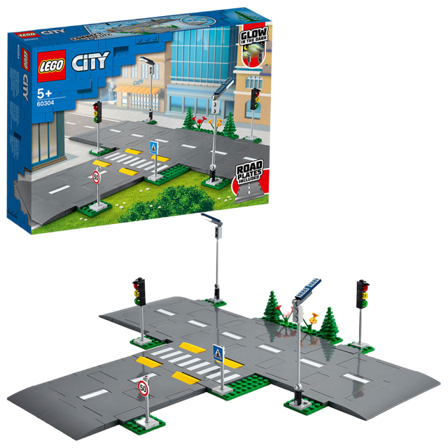 LEGO 60304 City Town Vägplattor Byggsatser ONESIZE
