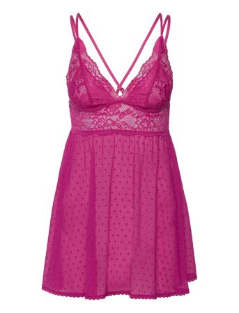 Bd Dot Mesh Lace Beatriz Hunkemöller Pink