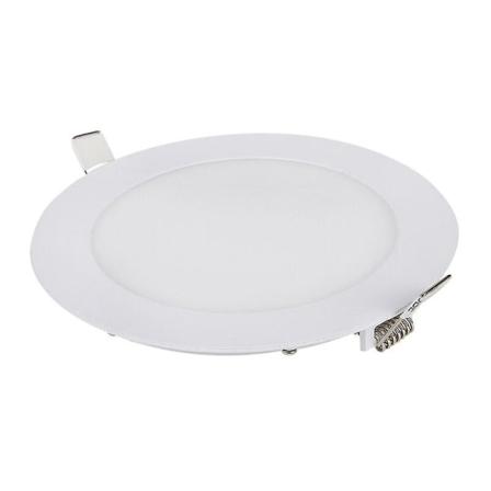Sett med 6 dimmebare LED-innfelte spotlights, 9w 6000k naturhvit, Ip65 baderomsled-taklys, 35mm ekstra flat LED-spotlight, hulldiameter 130-13