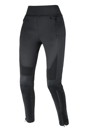 Motorbroek Macna Pearl Dames Zwart 30 Kort