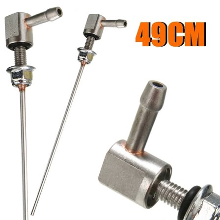 Varmelegeme Brændstof Stigerør 490mm Køretøjsvarmer Brændstof Stigerør Tank Pickup Lavprofil Rørledning Til Bil Brændstofforsyning System