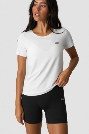 ICANIWILL - Training T-shirt White Wmn - Dames - sportkleding van ICIW