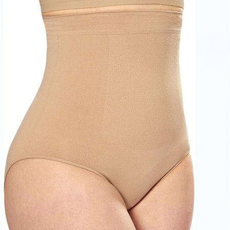 Body Shaper Tummy Control Panty Shapewear for Women --- Complexion (Størrelse M-L)