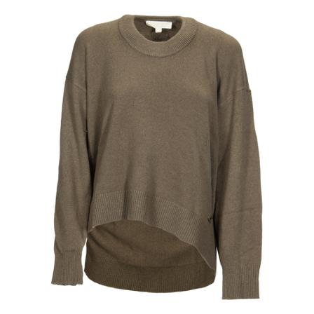 Michael Kors Round-neck Strik Grøn, Dame Striktrøjer