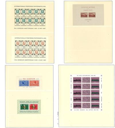 Belgien, Holland m. fl. - Samling i 1 ringbind