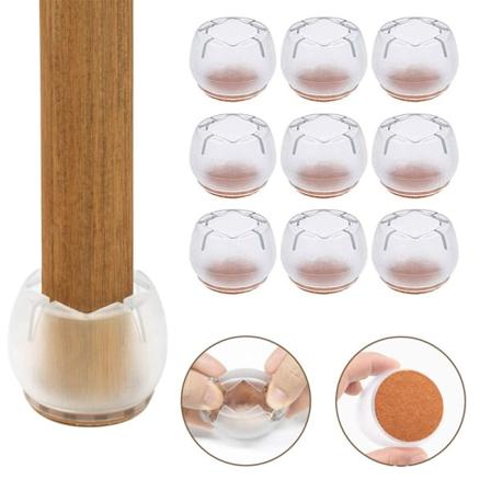 20 stk. Stolleggbeskyttere, Silikon Stollegghetter, Stollegg