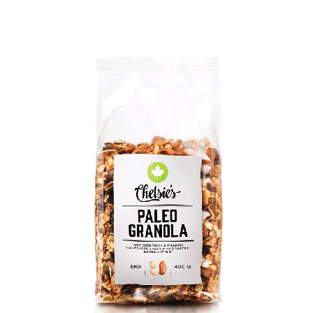 Chelsie s Organic Gourmet Prod Granola Paleo 400 g EKO