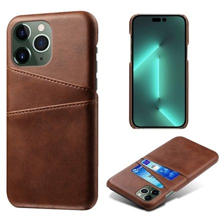 iPhone 14 Pro Max Anti-drop Skal - Brun