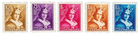 Luxembourg 1933 - Ubrugt - MICHEL 252-56