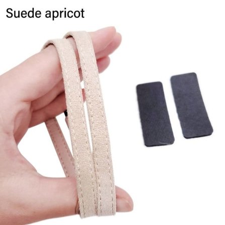 Anti-Lösa skobälte Fasta skor Rem MOKA APRIKOSMOKA