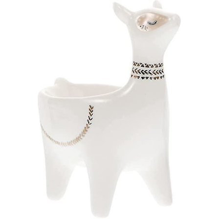 Alpaca Smyckesdjurfat Smyckeshållare Fat Djur Nyckel Förvaringsskål