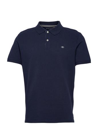 Basic Polo W Polos Short-sleeved Marineblå Tom Tailor