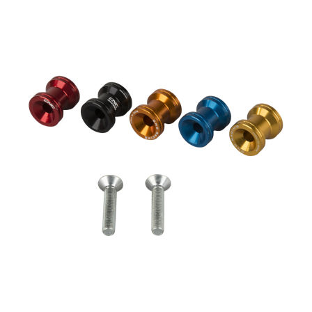 Rolki wahacza CNC Racing M8x35 Czerwony