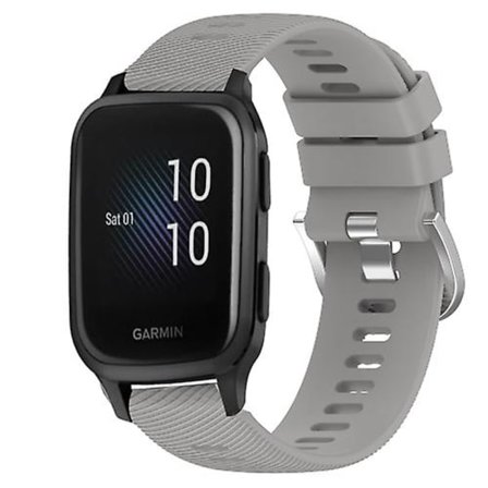 För Garmin Venu Sq 20 mm enfärgad mjukt watch