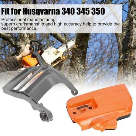 Kedjesågsdelar Kedjebromsskydd Handskydd Kompatibel Med Husqvarna 340 345 350 Kedjesågsverktyg HB044 -sx [dB}
