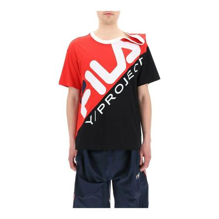 Y/Project T-Shirts röd, Herr, Herr, Storlek: L