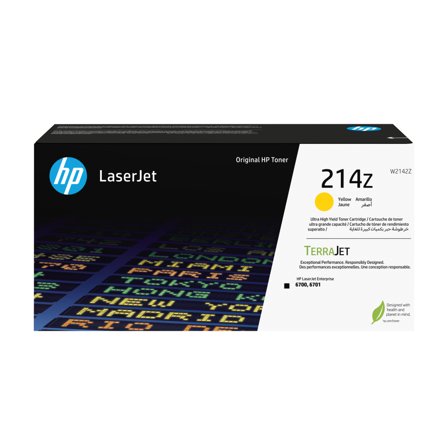 HP 214Z - Ultra High Yield - gul - original - LaserJet - tonerpatron (W2142Z)