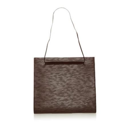 Louis Vuitton Vintage Pre-owned Leather handbags brun, Dam Vintage Väskor, Dam, Storlek: ONE SIZE