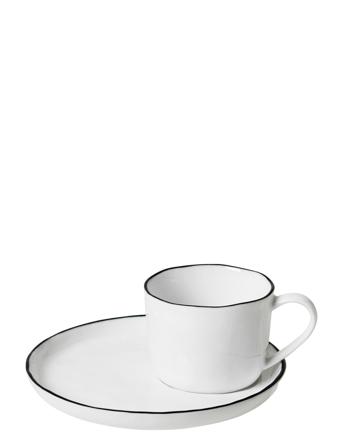 Kop M/Underkop 'Salt' S White Broste Copenhagen