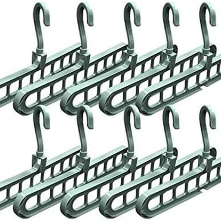 Magisk plassbesparende kleshenger multifunksjonell smart